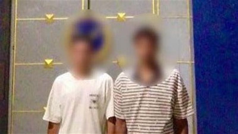 ضبط شخصين بعد الاعتداء