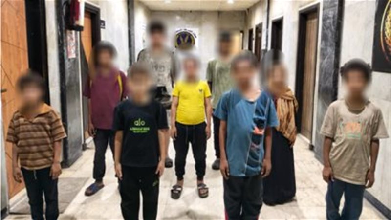 ضبط 8 متهمين لاستغلال