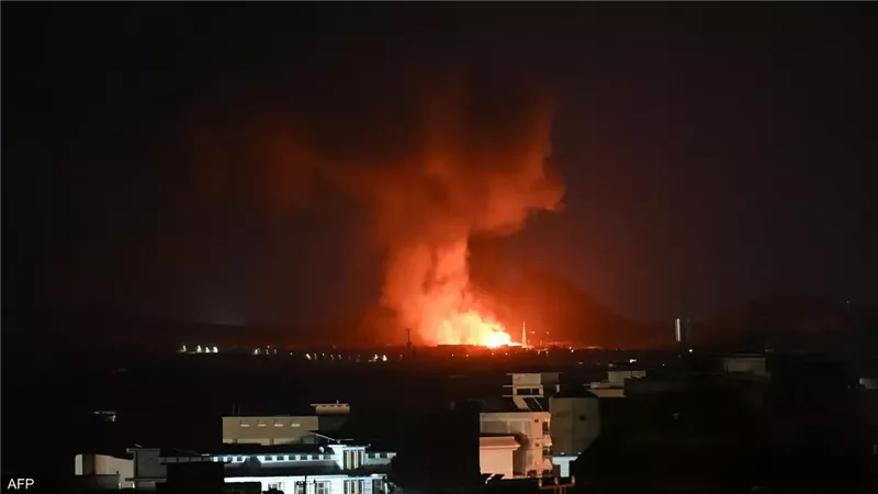 باكستان تعلن قصف