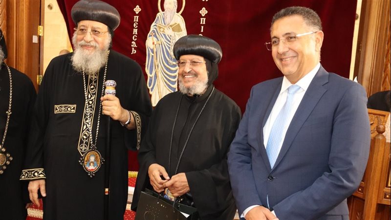 محافظ القليوبية يستقبل
