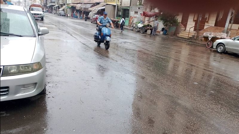 أمطار غزيرة تضرب