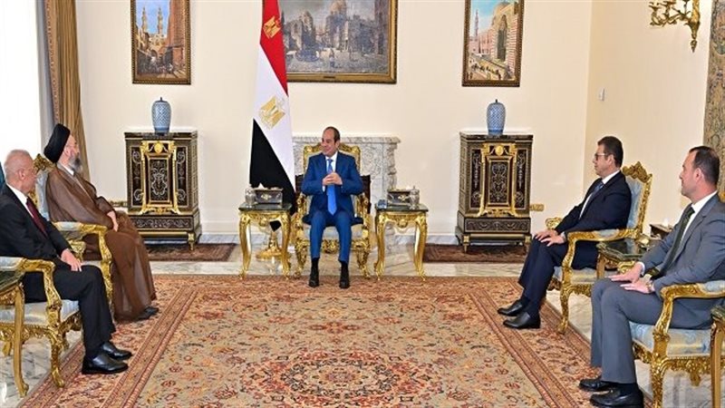 لقاء السيسي وعمار
