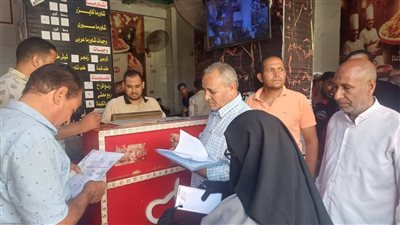28 محضرًا في حملات بملوي لضبط الأسواق وإزالة الإشغالات
