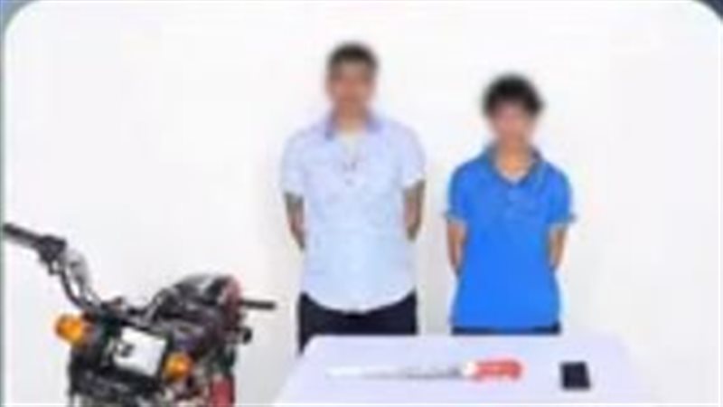 ضبط المتهمين بسرقة