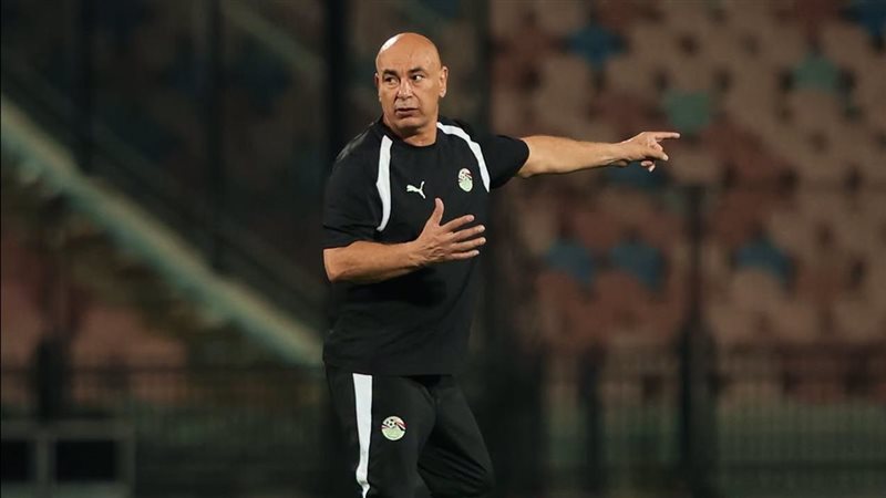 حسام حسن من المران