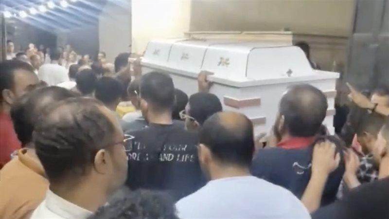 جنازة الشاب ضحية