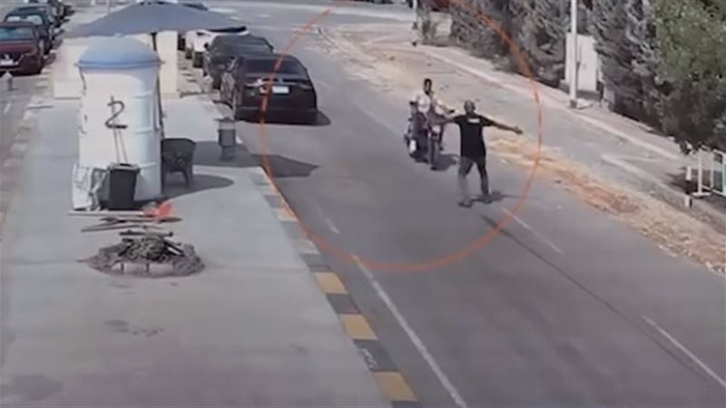  دليفري يدهس فرد