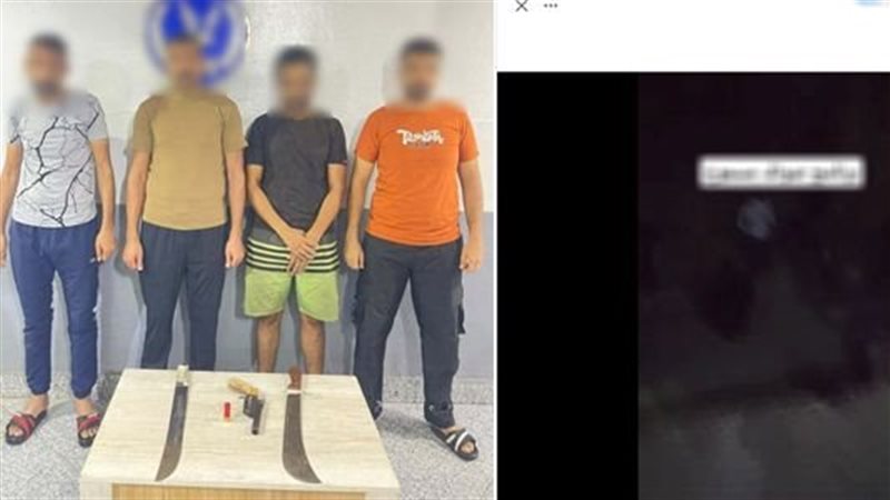 مشاجرة بالأسلحة بسبب