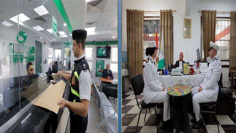 ضباط أمن الجيزة يسددون