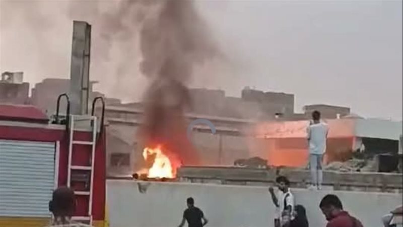 حريق بالقليوبية،
