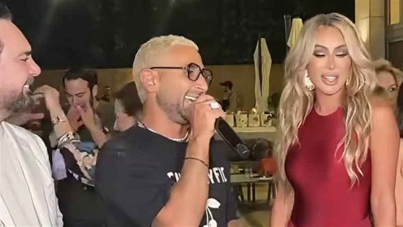 أحمد سعد ومايا دياب