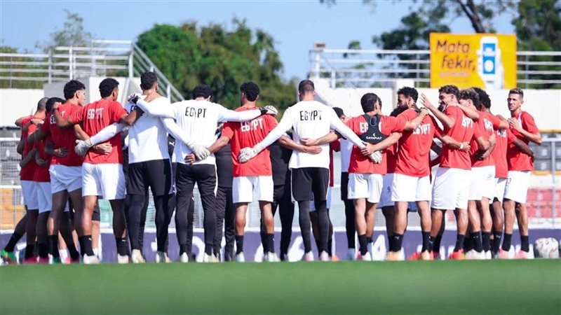 منتخب مصر ينهي مرانه