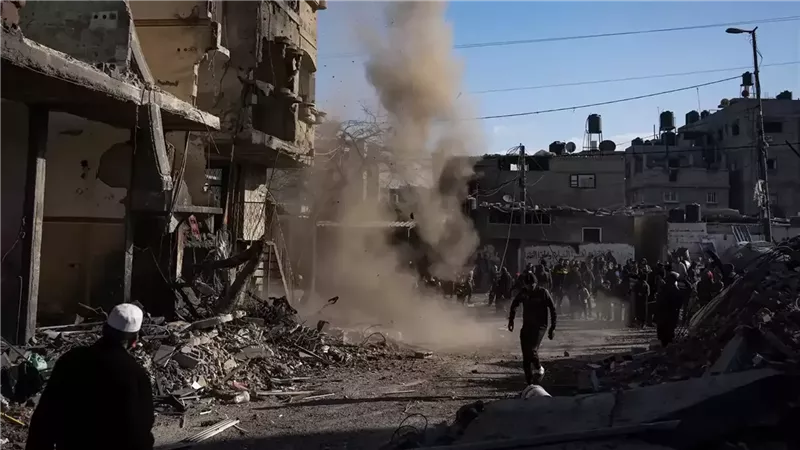 قصف سابق على غزة
