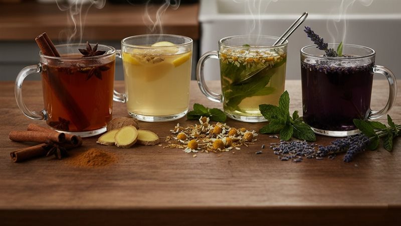 مشروبات عشبية لراحتك