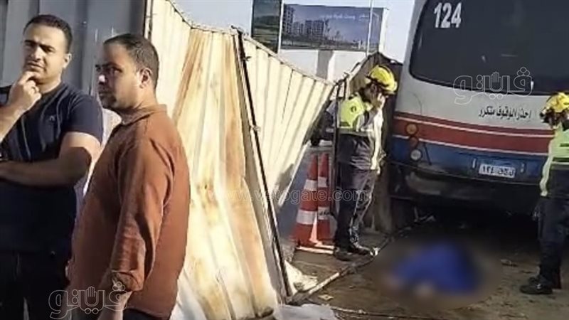 جانب من الحادث 