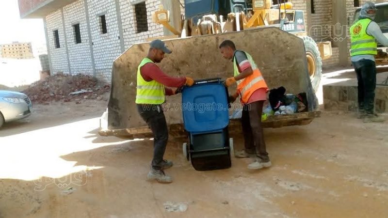 رفع القمامة والمخلفات