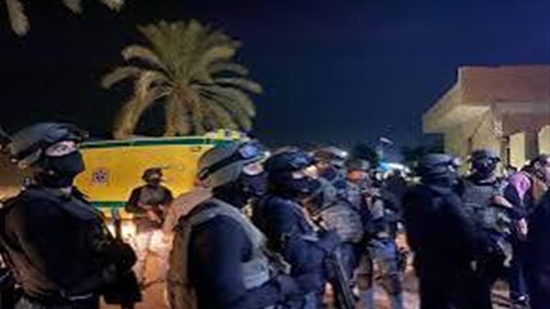 كردون أمني داخل قرية