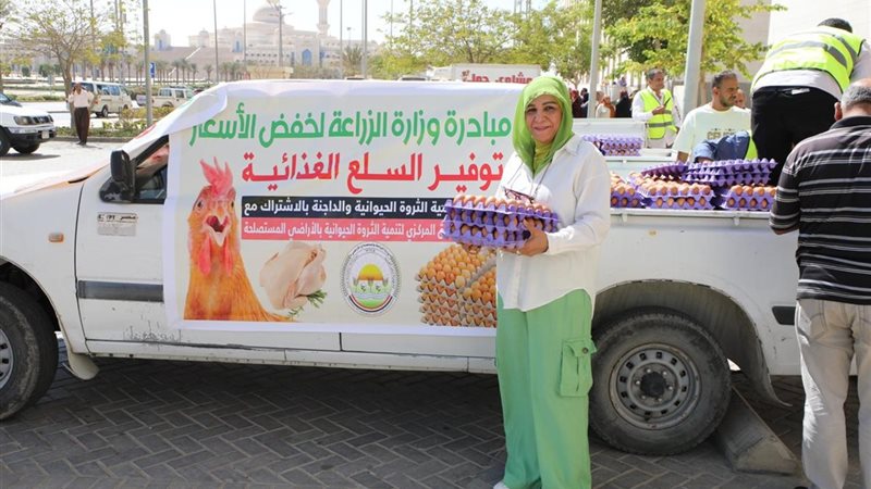 الزراعة تطرح البيض