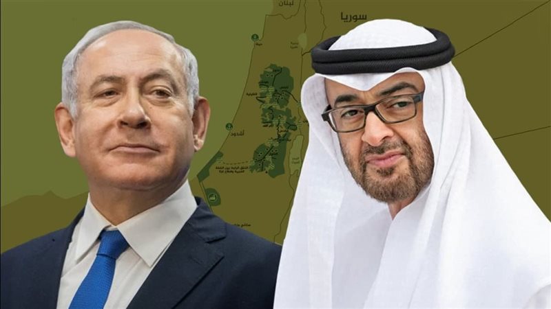 بن زايد ونتنياهو،