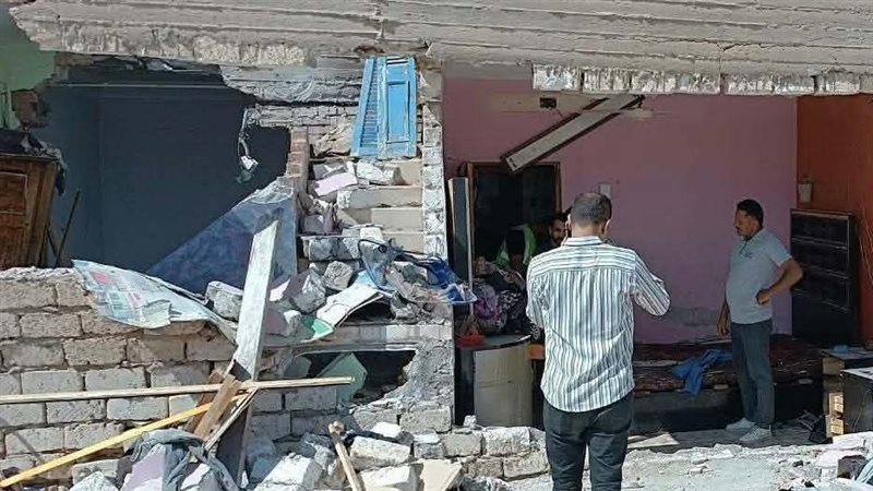 انفجار بسبب تسرب