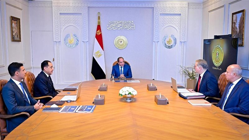اجتماع الرئيس السيسي