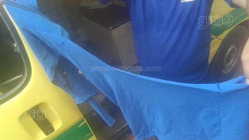تمزيق ملابس المجني