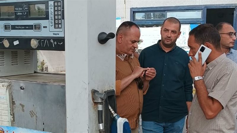 ضبط محطة وقود بالمنيا