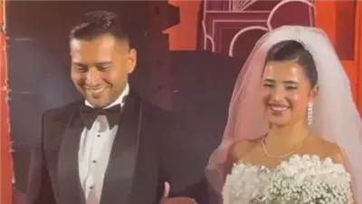 صابرين تحتفل بزفاف نجلها وسط حضور كبير من نجوم الفن  