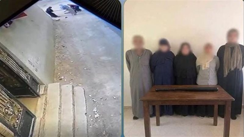 التعدي على سيدة بالغربية،
