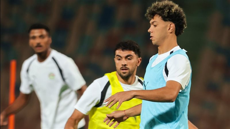 جدية إمام عاشور ومهارة مرموش، 14 صورة ترصد تدريبات منتخب مصر استعدادا لودية جنوب أفريقيا