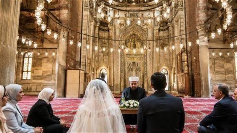 عقد القران بالمسجد