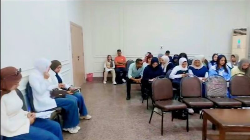 جانب من إجراء المقابلات،فيتو