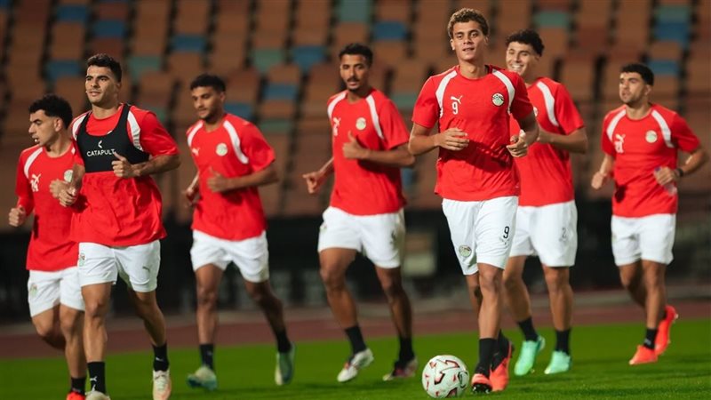 منتخب مصر يختتم استعداداته