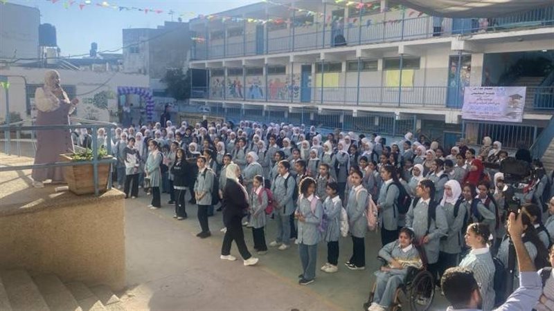 إحدى مدارس الضفة