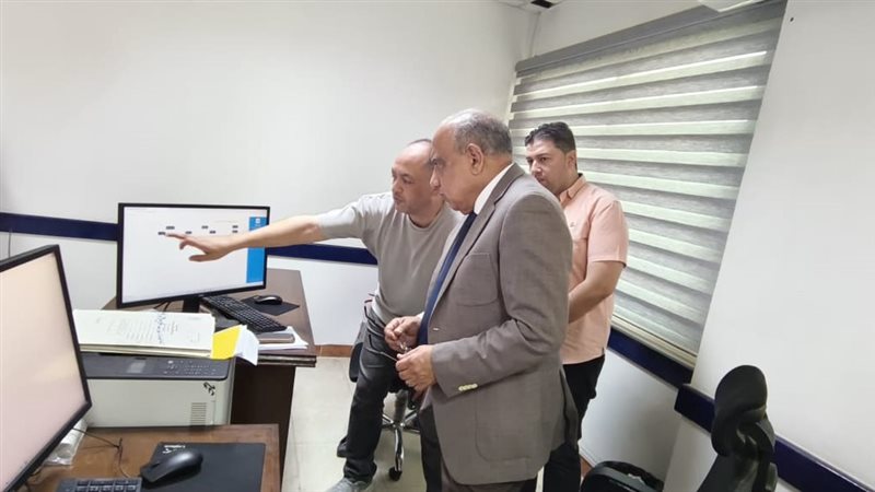 زيارة وزير الكهرباء