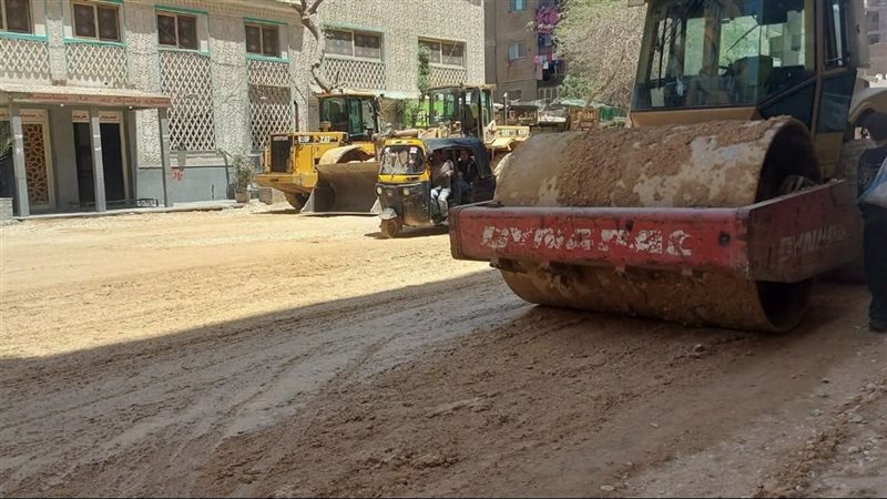 تطوير ورصف شارع ناهيا