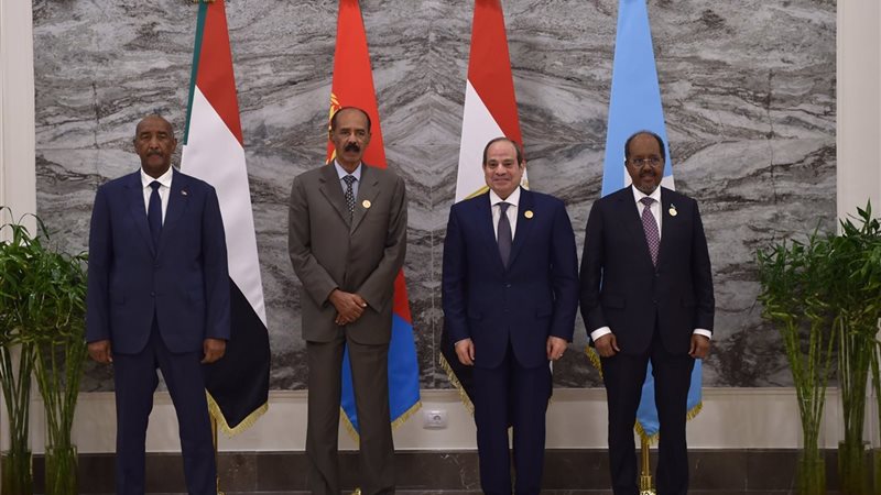 قادة مصر والسودان