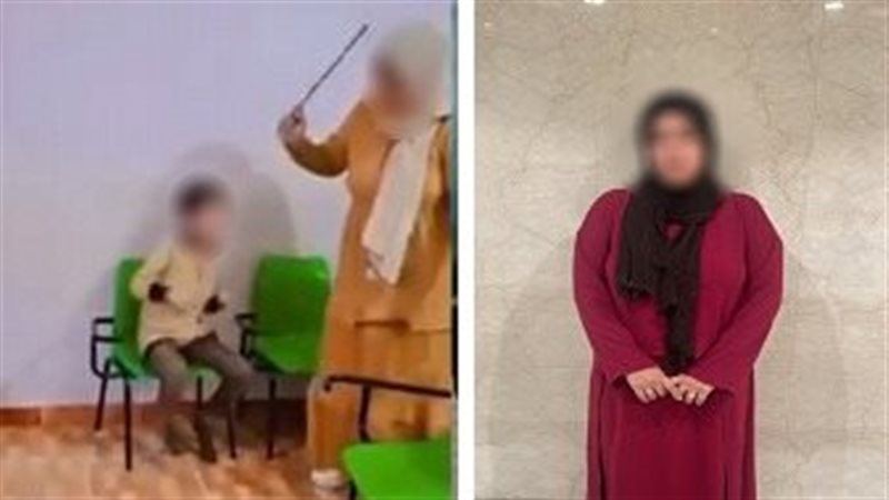 قصة فيديو ضرب طفل