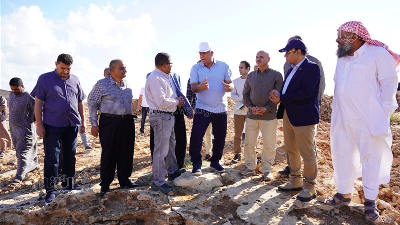 محافظ مطروح يتفقد