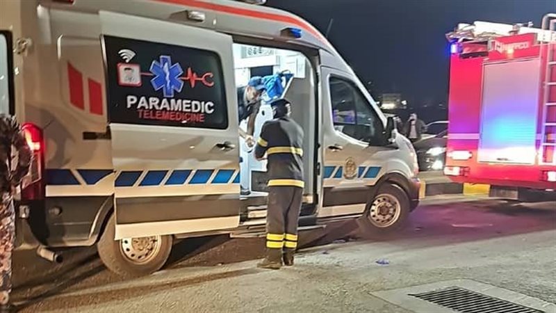 سقوط طفلين داخل شبكة تصريف مياه الأمطار في إربد بالأردن (فيديو)
