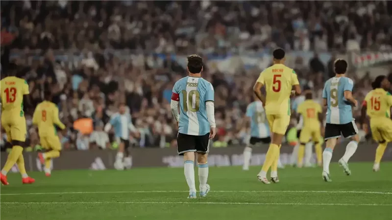 ليونيل ميسي في مباراة
