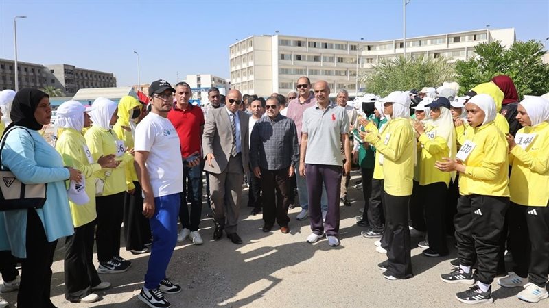  ماراثون رياضي بجامعة