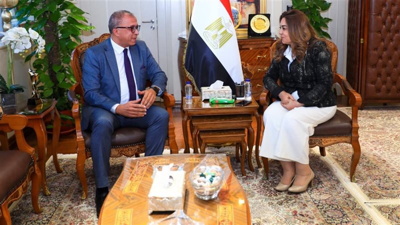 اجتماع وزيرة التنمية