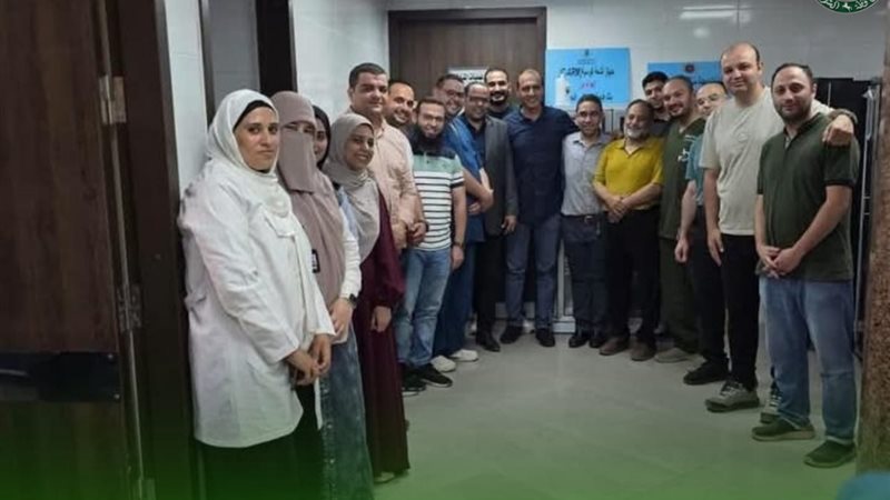 تنفيذ ورشة عمل لمناظير