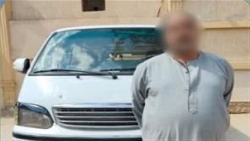 ضبط سائق ميكروباص