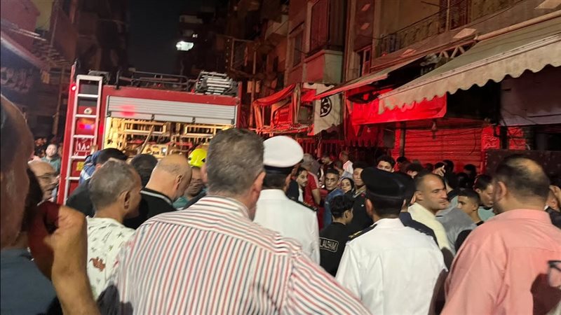 السيطرة علي الحريق،