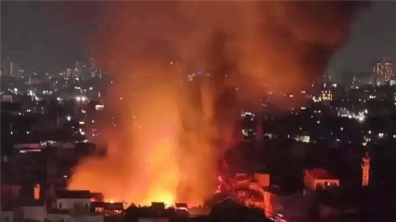  حريق هائل في إندونيسيا،