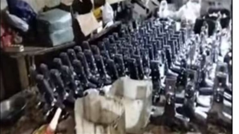 مصنع غير مرخص بالقليوبية