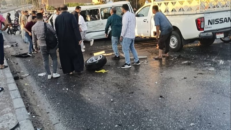حادث تصادم بالقليوبية،