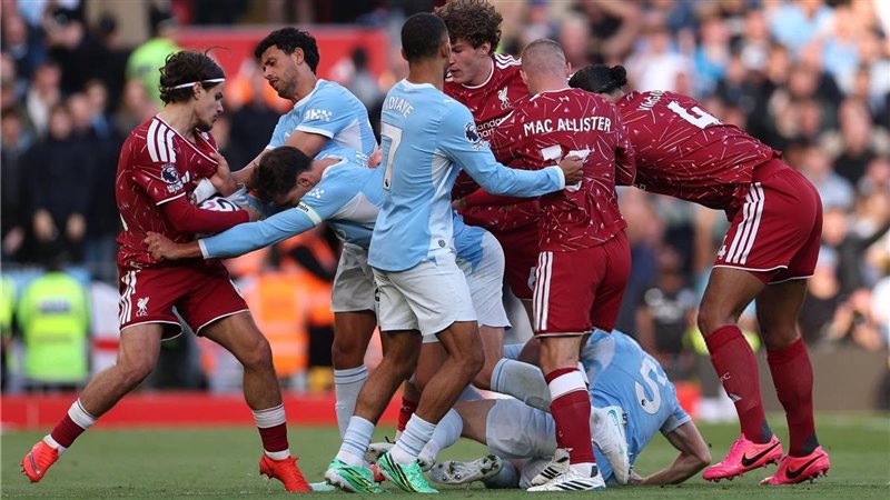 مباراة ليفربول ومانشستر